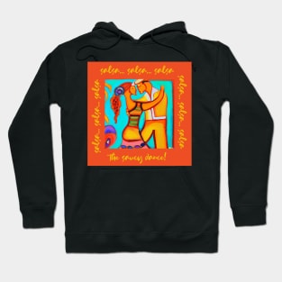 Man and Woman Dancing Salsa Hoodie